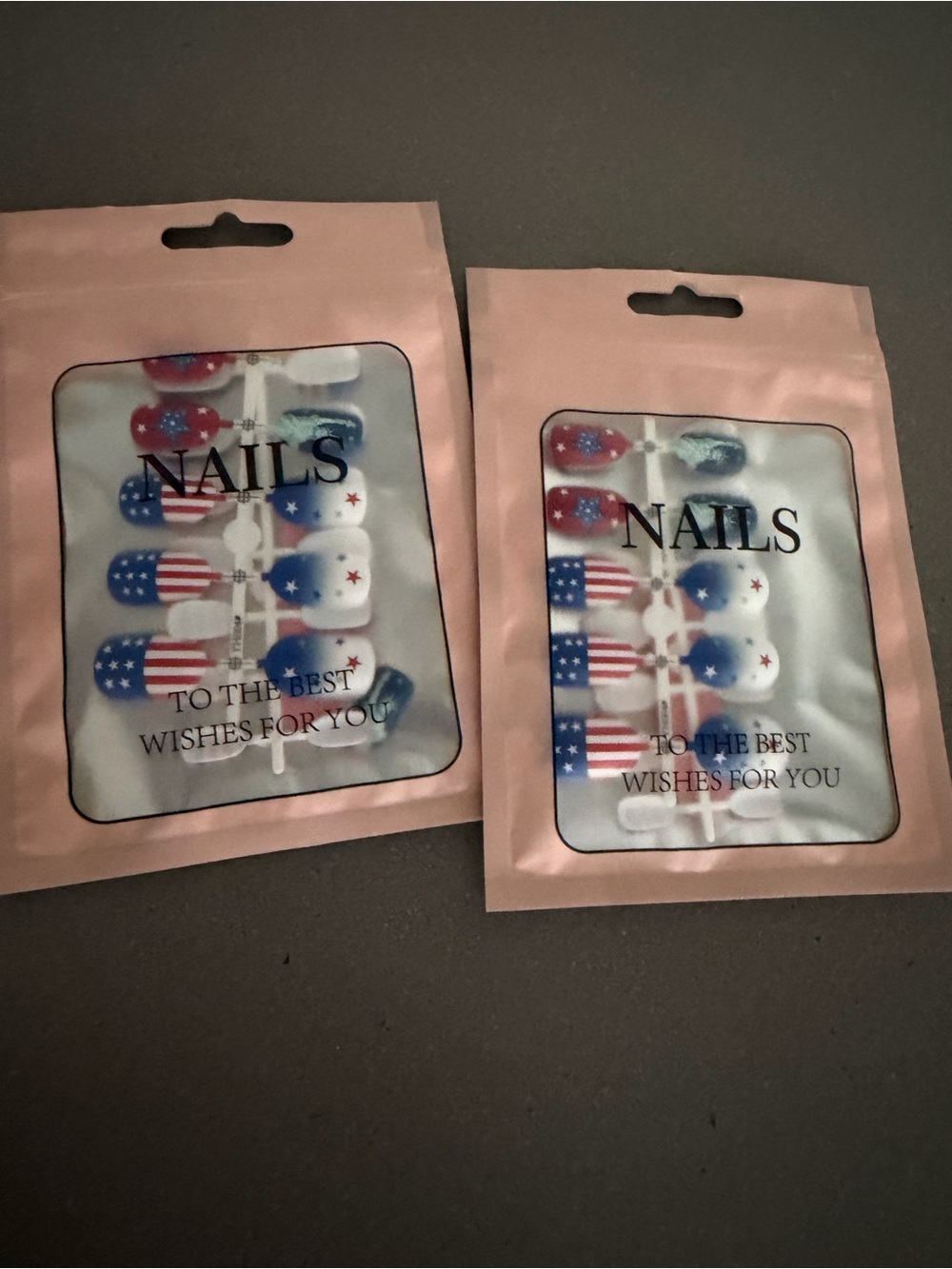 Patriotic Press-On Nail Sets - Red White Blue Stars & Stripes